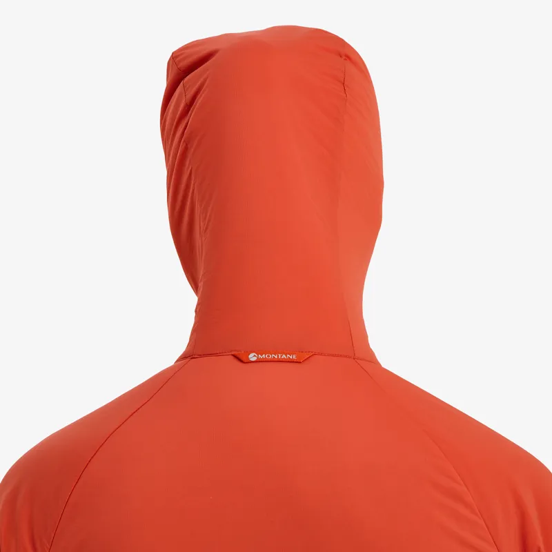 Montane Womens Fireball Lite Hood Saffron Red-6
